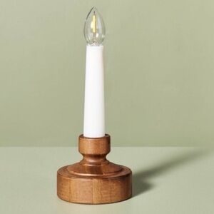 Hearth & Hand Wooden Flameless Window Candle